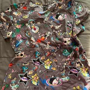 Out of this world scrub top!